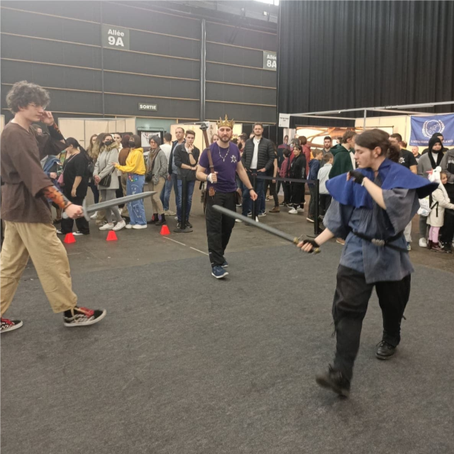 Initiation à l’escrime ludique – Guilde des Disciplines Fantastiques