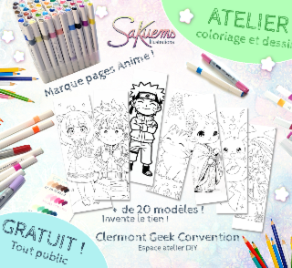 Marque page à customiser 