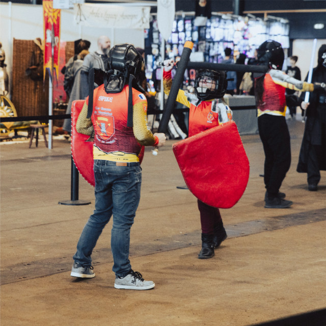 Initiation au combat médiéval – Les Écuyers du Marchidial