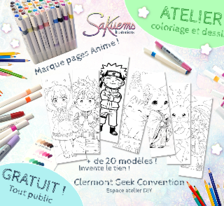 Marque page à customiser 