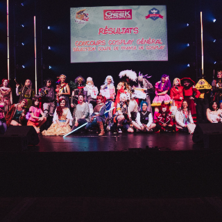 Annonce des résultats du concours Cosplay