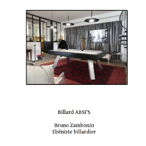 BILLARD ABSIS