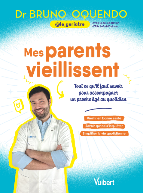Dédicace du livre  "Mes parents vieillissent - Tout ce qu'il faut savoir pour accompagner un proche âgé au quotidien" par l'auteur et gériatre le  Dr Bruno Oquendo