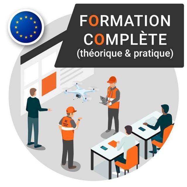 Formation au brevet de télépilotage de drone pour la règlementation européenne