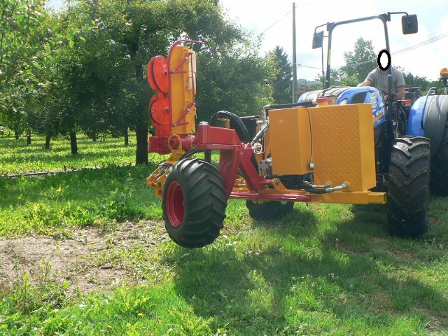 Mower for orchards