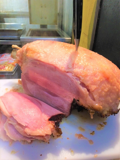 Our signature "Roasted ham" (cooked for 5 hours)