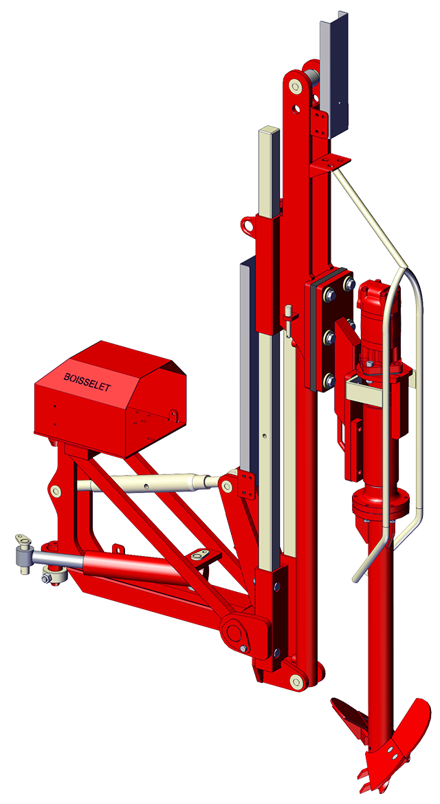 TARIÈRES À COULISSES TAC 400 – TAC PRO 450