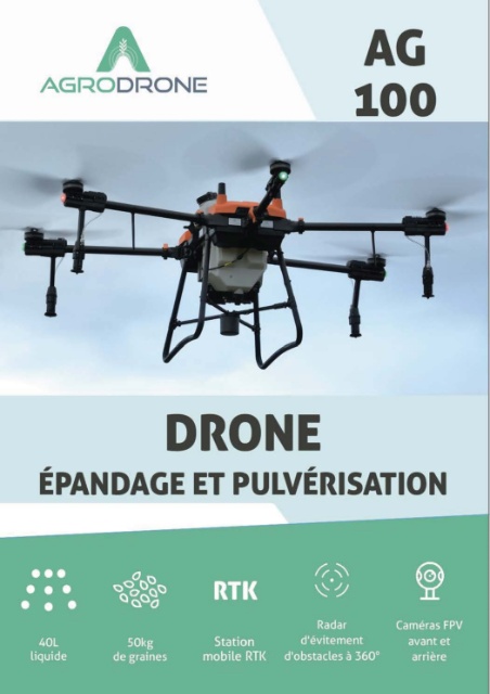 DRONE AGRICOLE AG100