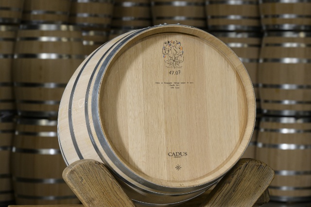 47.07, the 100% local barrel of Cadus cooperage  