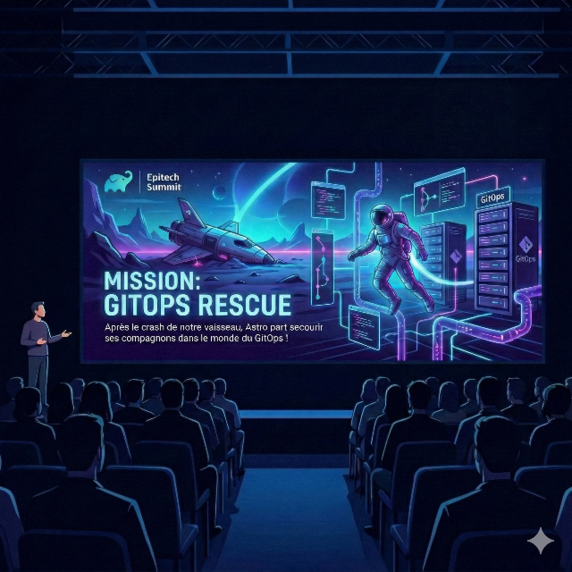 Astro GitOps - Press ⓧ to start