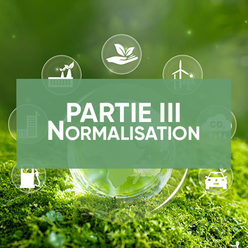 PARTIE III - La normalisation