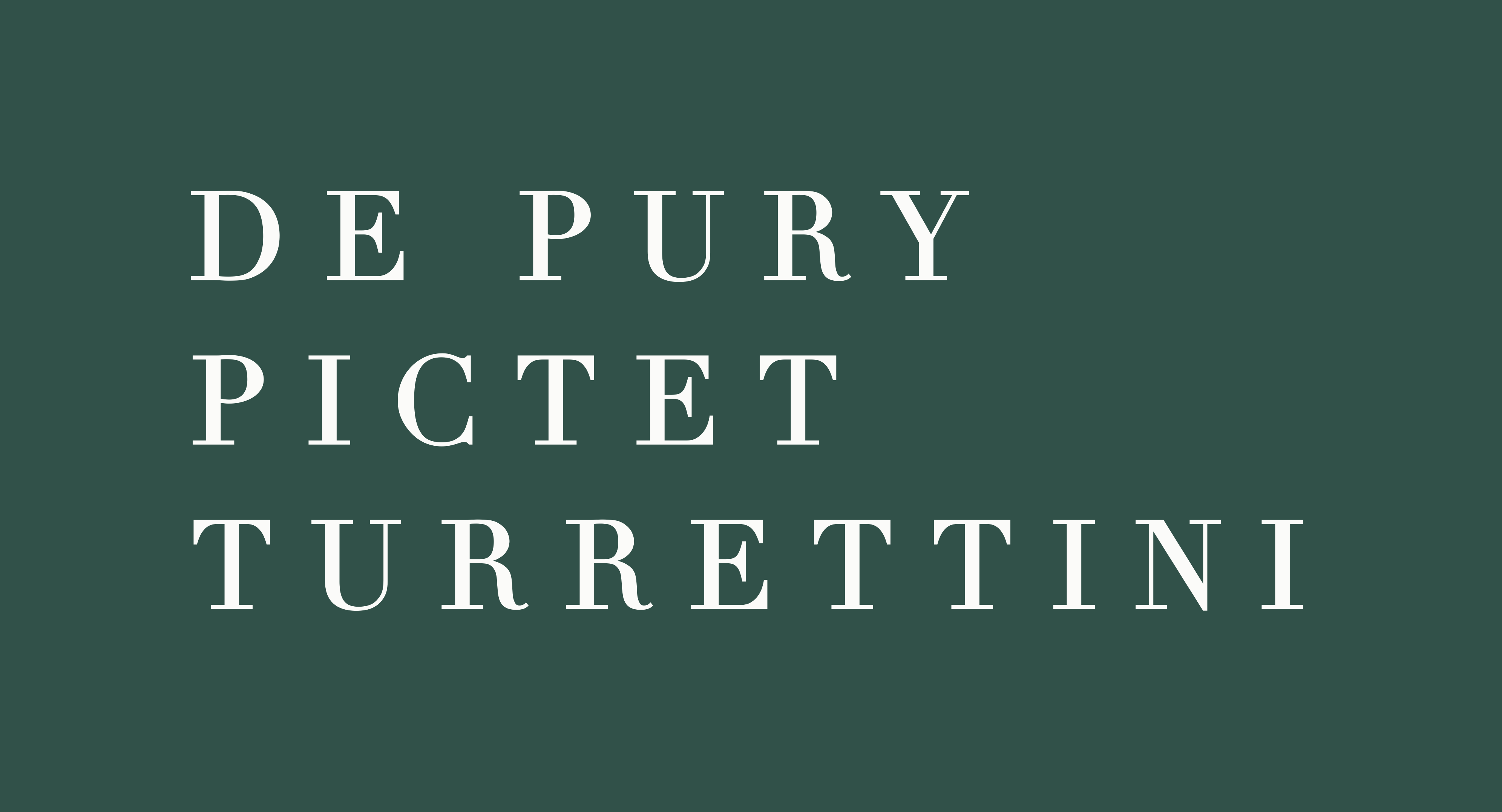De Pury Pictet Turenttini