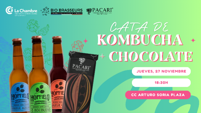 Cata Chocolate y  Kombucha - Pacari & Bio Brasseurs