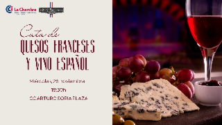Cata de quesos franceses y vino español : Mantequerías Arias