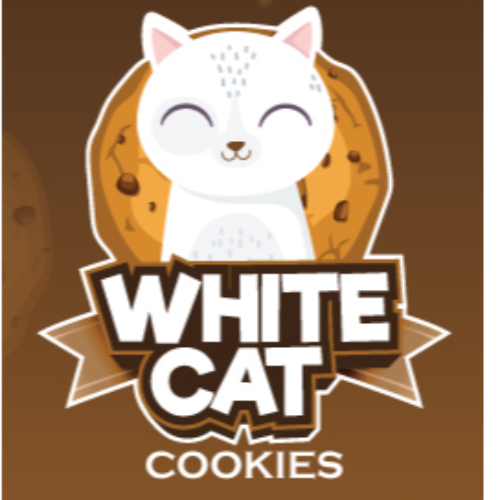 WHITE CAT COOKIES