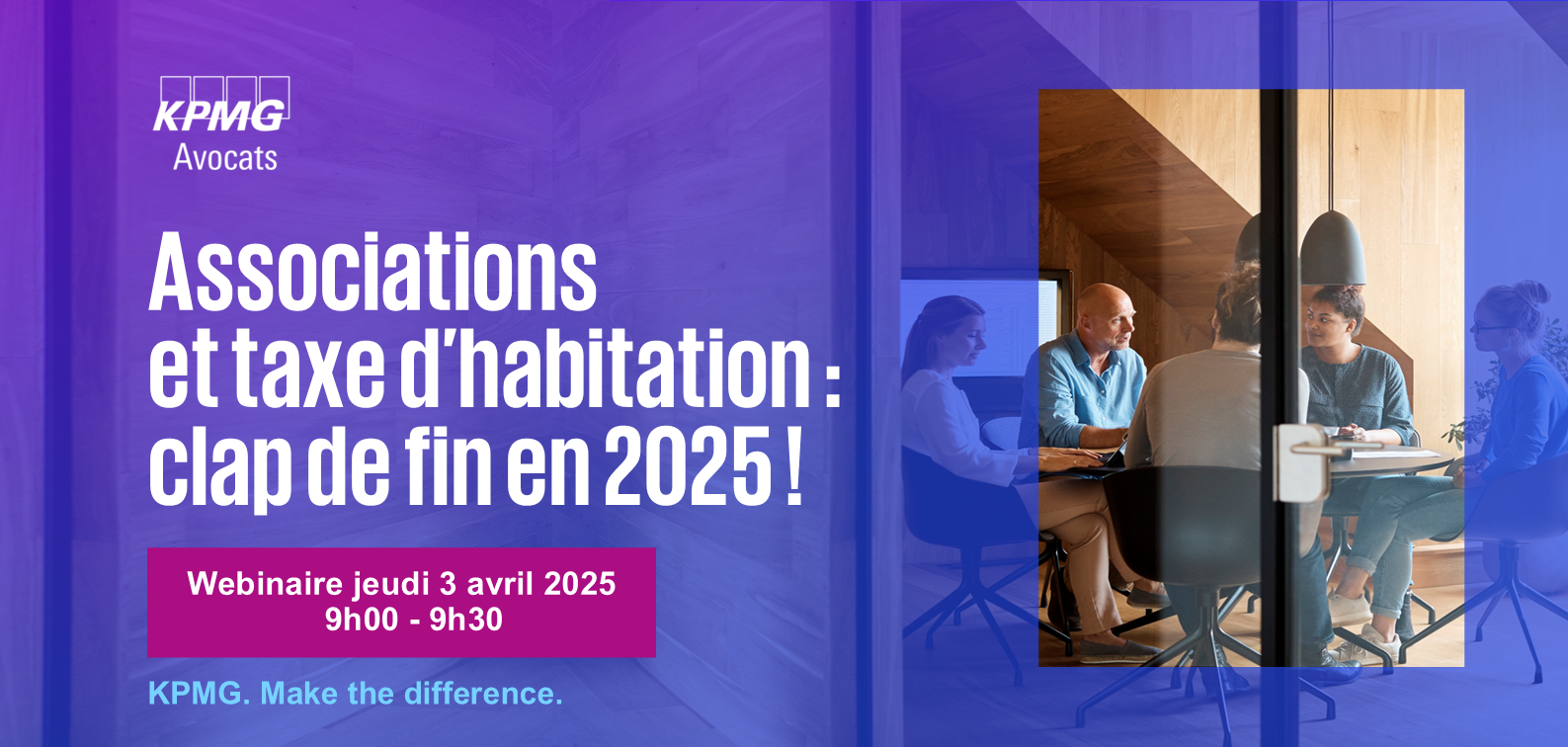 Webinaire Associations : vers la fin de la taxe d'habitation ?