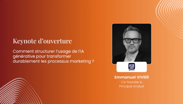 De la phase pilote à l’industrialisation : comment structurer l’usage de l’IA générative pour transformer durablement les processus marketing ?