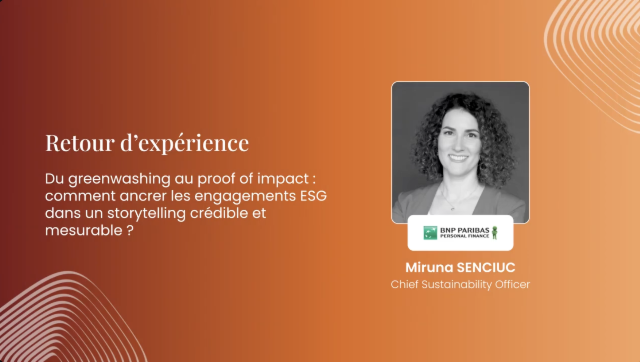 Du greenwashing au proof of impact : comment ancrer les engagements ESG dans un storytelling crédible et mesurable ?