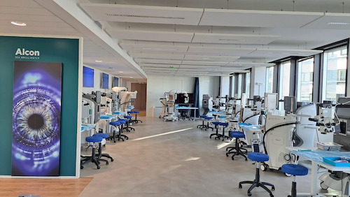 Lab chirurgie laser de la cornée