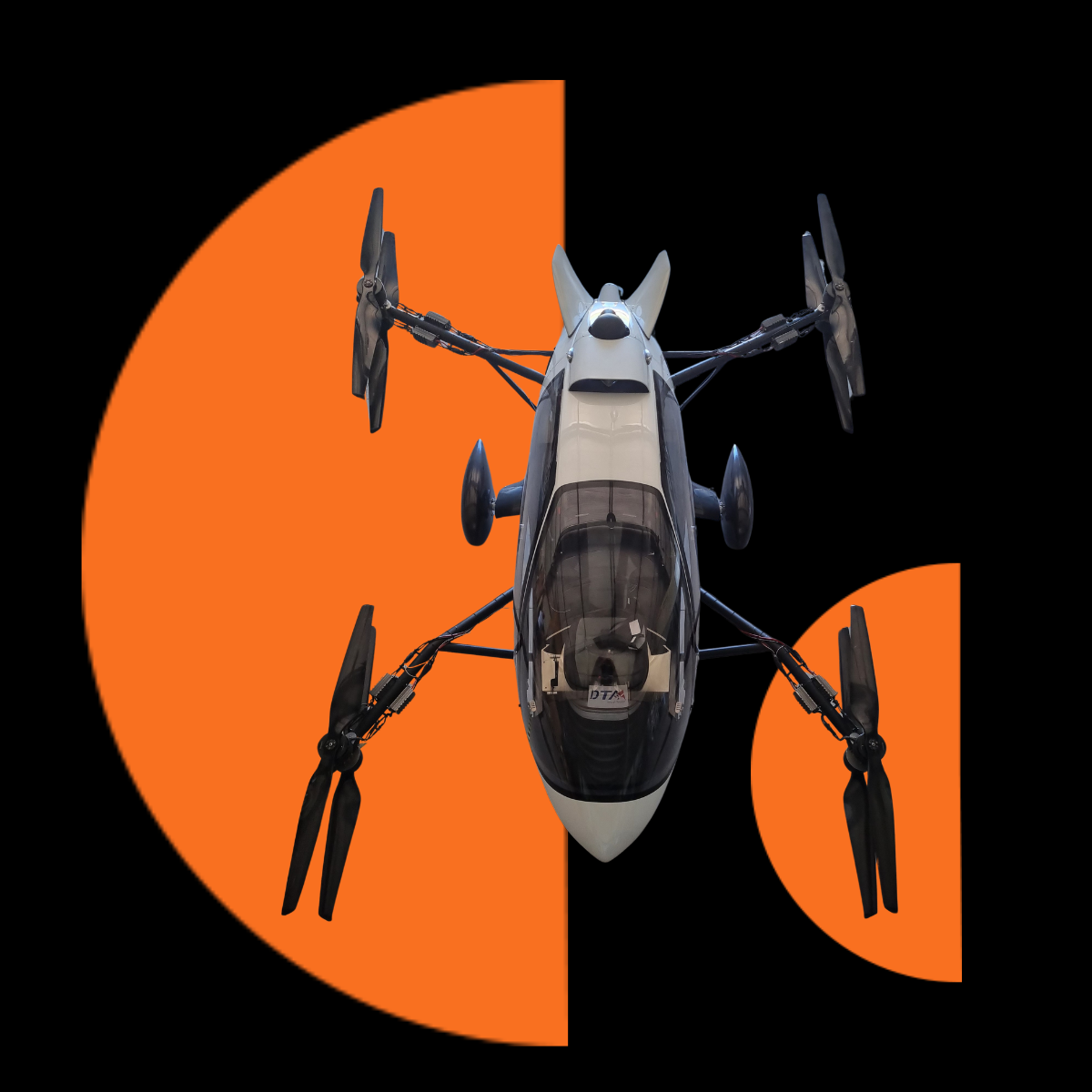 Hélicoptère lumineux - Technologie Services