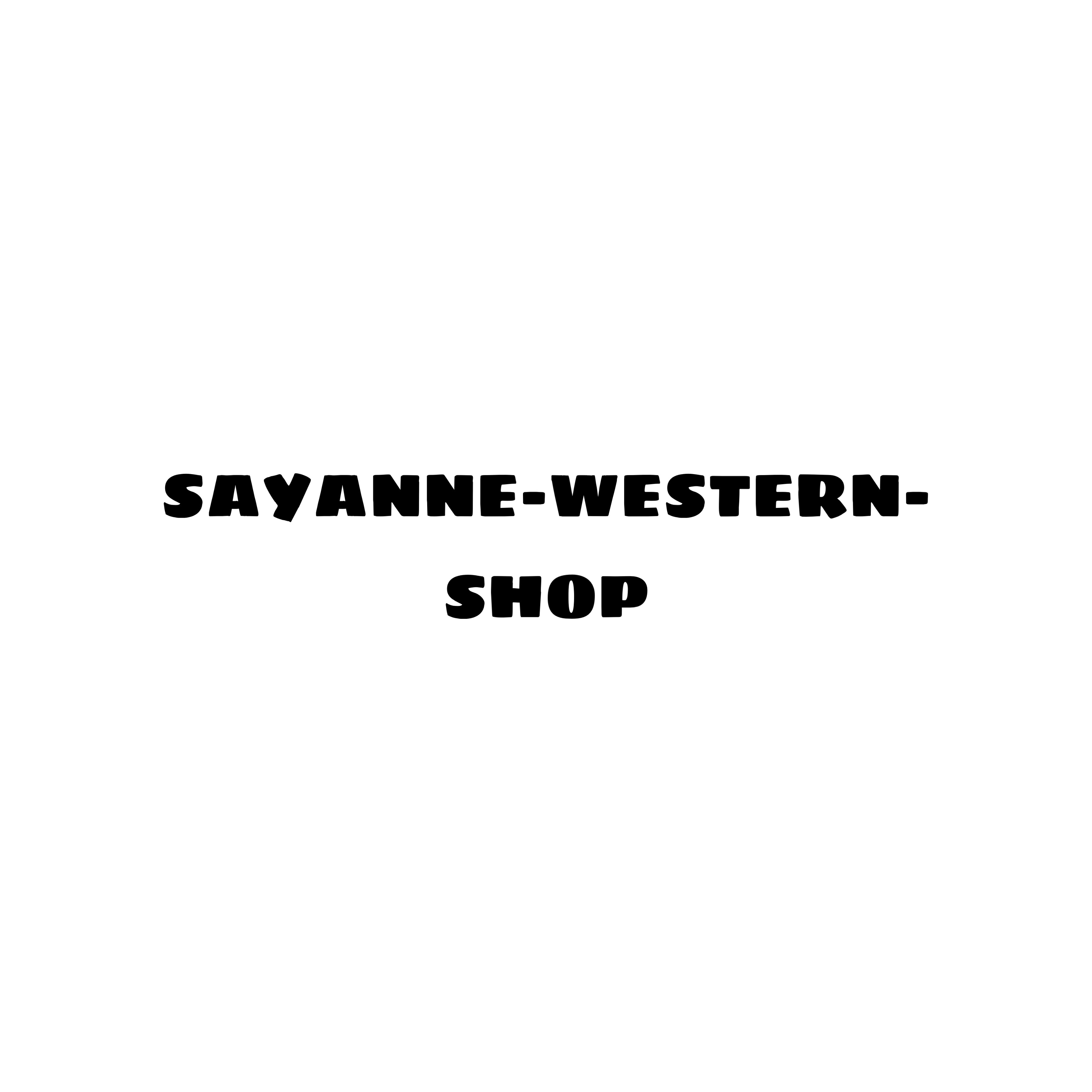 SAYANNE WESTERN SHOP