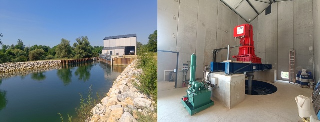 Visite de la centrale hydroélectrique d'Ounans
