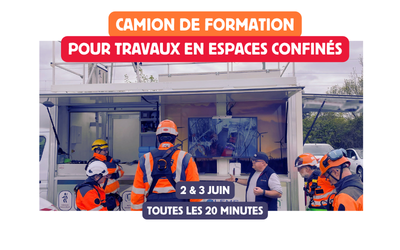 Camion de Formation pour travaux en espaces confinés