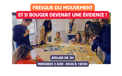 Fresque du mouvement - Et si bouger deveneait une évidence ? 