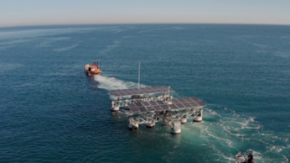 Offshore Solar Demonstrator Visit in Sète
